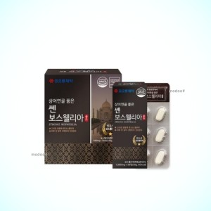 코오롱제약 상어연골 <b>보스웰리아 정제</b> 1000mg 120정 부모님 중장년