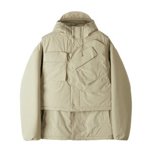 칼라 파타르 KP 로고 3 온 1 푸퍼 자켓 베이지 KB4JK1074MBG