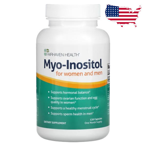 페어헤븐 마이오 미오 <b>이노시톨 2000</b> mg 120정 Myo Inositol 439528
