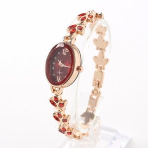 하라 러블리 여성 손목시계 레드 팔찌시계 패션시계 팔찌형시계