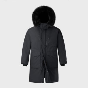 [코오롱스포츠] 남성 안타티카 롱 다운 TLJDW25641BLK