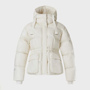 [코오롱스포츠] 여성 뉴볼륨 중기장 푸퍼 다운 TVJDW25522CRE