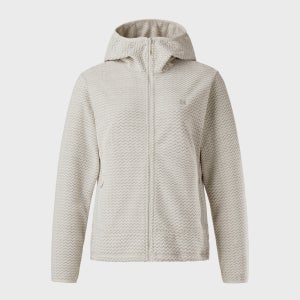 [코오롱스포츠] 여성 솟솟플리스 후드 재킷 JKJFW25332OAT