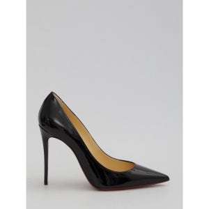 크리스찬 루부탱 크리스찬루부탱 케이트 100 페이턴트 가죽 레드 솔 펌프스 3191411 BK01 BLACK