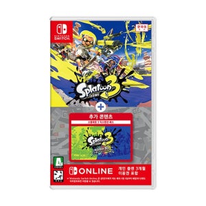 [롯데백화점] 닌텐도 스위치 스플래툰3+익스팬션 패스 합본 게임 팩 칩 키링 특전 LE1219176638