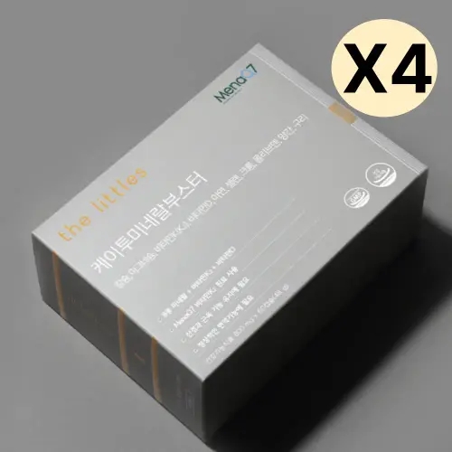 <b>더리틀스</b> 케이투 미네랄 부스터 비타민K2 <b>칼슘</b> 60p X4
