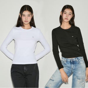 타미진스 [공식] 슬림 저지 롱슬리브 티셔츠 2종 택1 T32E6TTO21SWT2