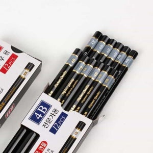 오너클랜 인기상품 파블 미술용 연필 4B 12본 드로잉 스케치 WFJ8JD1_251030