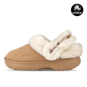 크록스 클래식 언퍼게터블 스웨이드 클로그 어그 겨울 방한 털슬리퍼 212106-2EY