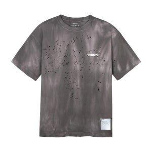 새티스파이 모스테크 반팔 티셔츠 썬 블리치드 샤크 남성 11006-SBSH-SAB