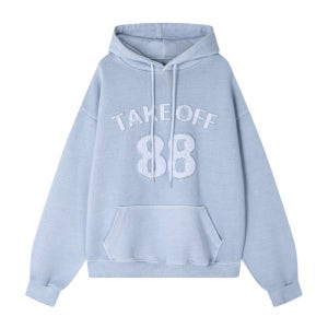 [피오엘] 테이크오프 피그먼트 후드티_블루 POL25SEREOSUT20