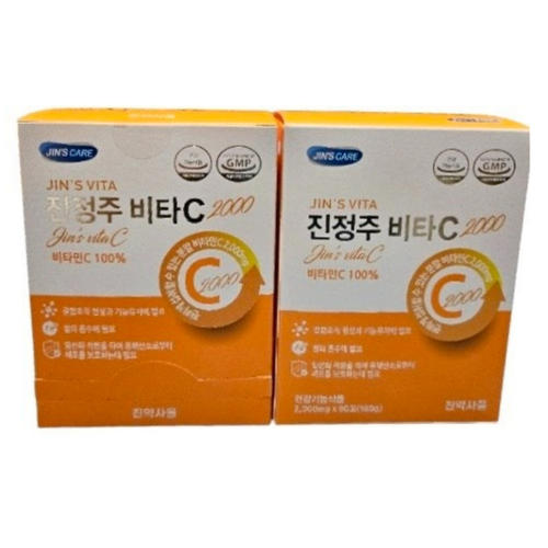 <b>진정주 비타C2000</b> 180포 x 2박스