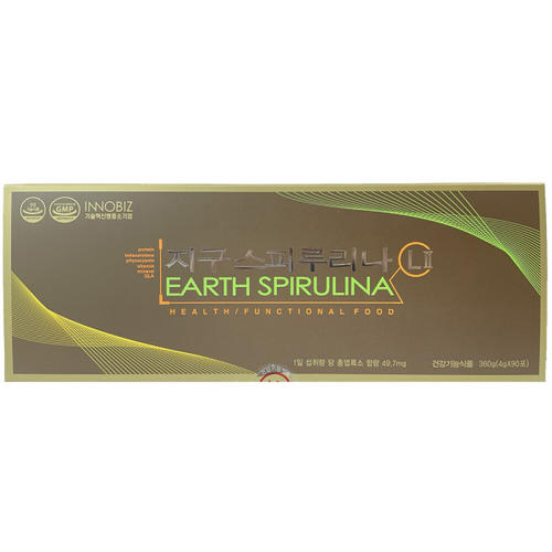 DIC 지구 스피루리나 LⅡ스틱 4g x 90포 / <b>간편한 스피루리나</b> 카르니틴 함유_HW