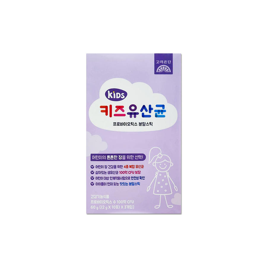 고려은단 키즈유산균 프로바이오틱스 분말스틱