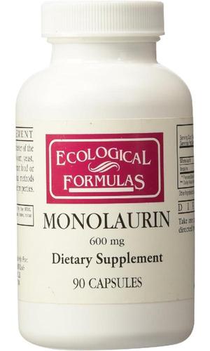 Ecological Formulas <b>모노라우린 600mg</b> 90 캡슐