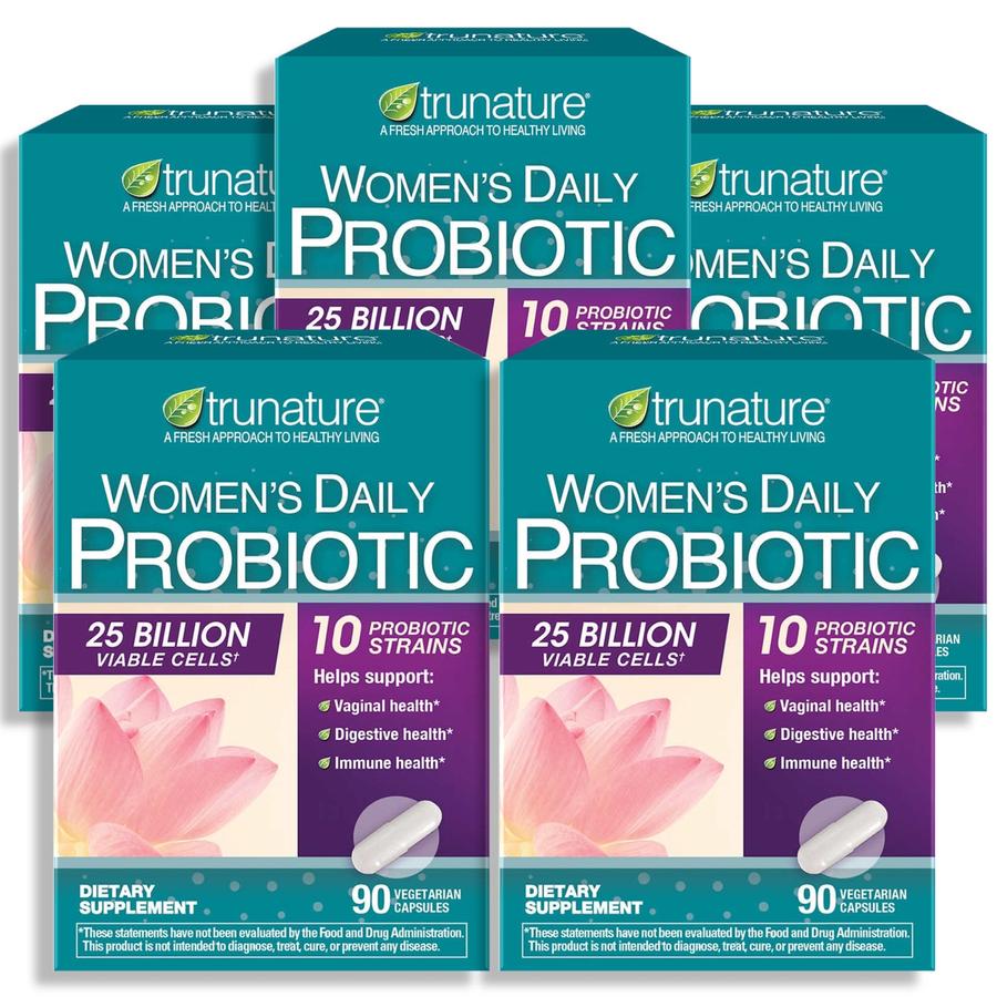<b>Trunature</b> 트루네이처 우먼 데일리 프로바이오틱 250억 90캡슐 5병