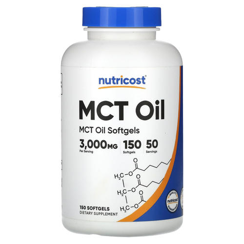 뉴트리코스트 <b>MCT오일 1000mg</b> 150정