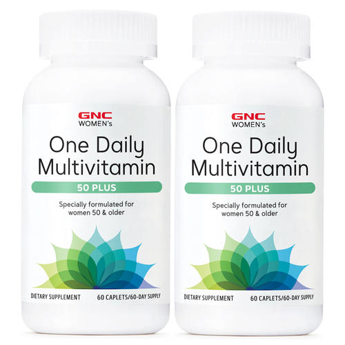 GNC <b>우먼스 원</b>데일리 멀티비타민 50플러스 60정 2개