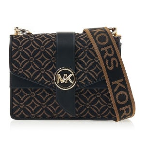 마이클 코어스 [FW22] [마이클코어스] 그리니치 스몰 자카드 크로스백 32F2GGRC1J 293/1