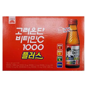 <b>고려은단</b>비타민C1000플러스 100ML/(주)<b>고려은단</b>  묶음 (10)