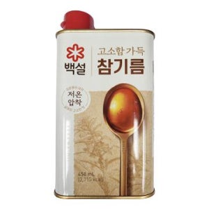 고소함가득참기름(캔) 450ML/씨제이제일제당(주)