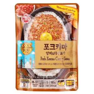 오즈키친키마카레(양파&다진고기) 160G/(주)오뚜기