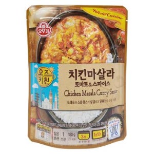 오즈키친치킨마살라(토마토&스파이스) 180G/(주)오뚜기