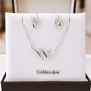 [롯데백화점] 골든듀 윈디2 귀걸이 목걸이 세트 211600017 211600018 LE1218638278