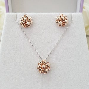 [롯데백화점] 골든듀 스윗봉봉 귀걸이 목걸이 세트 281100117 281100029-WP LE1213959778