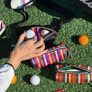 골프공파우치  색동골프공파우치 골프용품 골프대회선물, 메이드로담