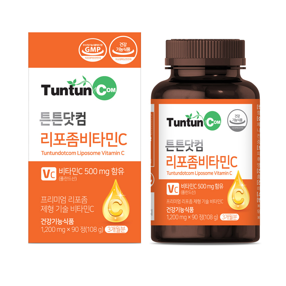 튼튼닷컴 리포좀 비타민C 1200mg x 90정, 1개