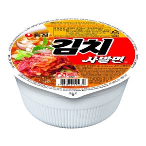 친절한탄씨 농심 김치사발면 소컵 86gx6컵 컵라면 야식