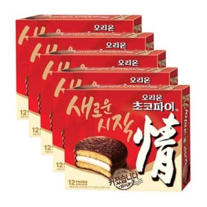 효은마켓 초코파이 오리지널 12P 468g X 5개 (36194297)