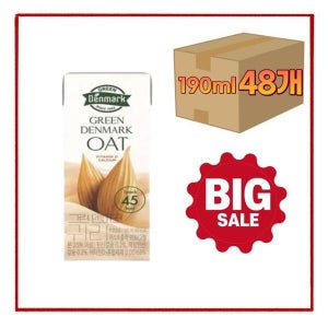 효은마켓 동원 그린덴마크 귀리 190mL x 48개 (36193862)