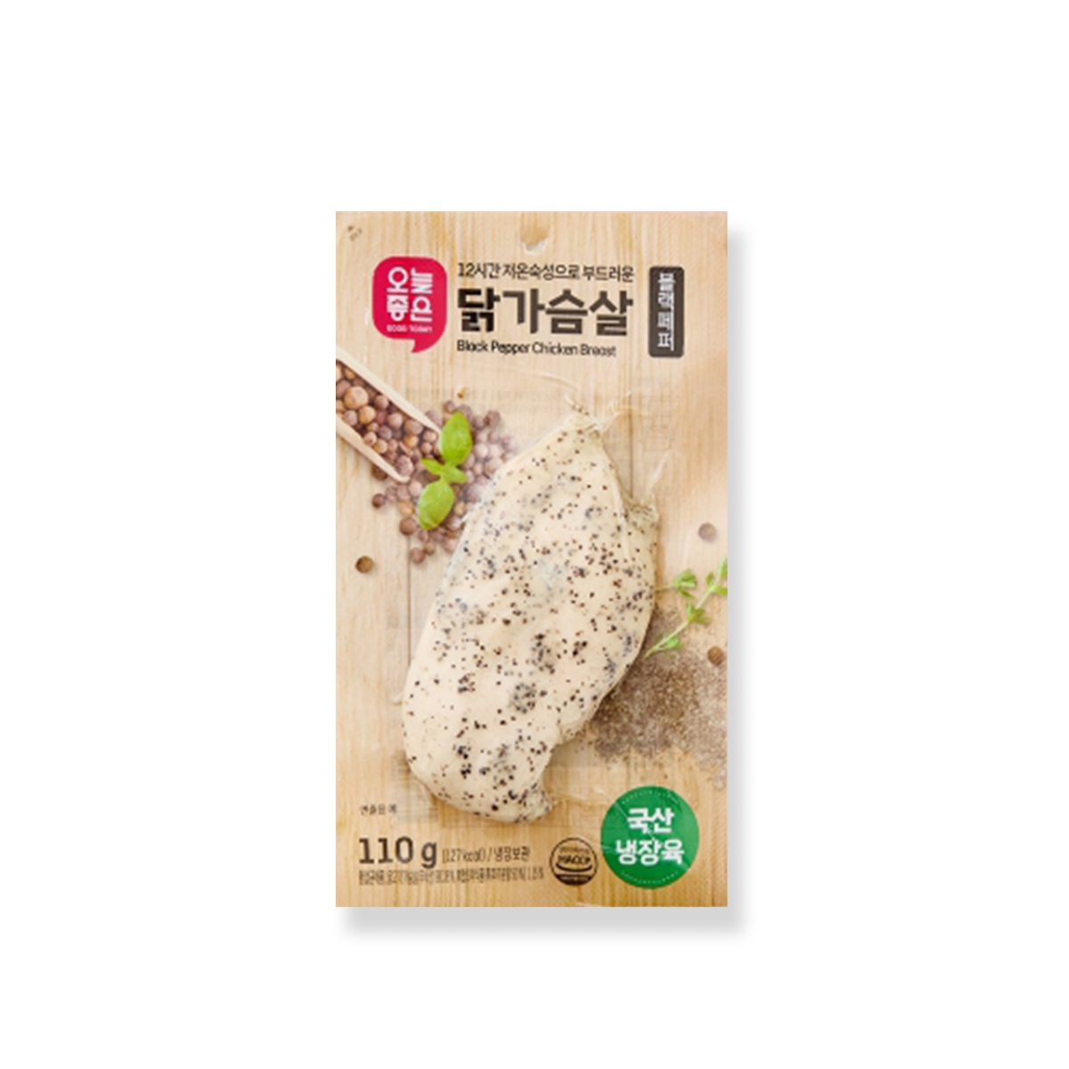 오늘좋은 닭가슴살 블랙페퍼 성분 분석