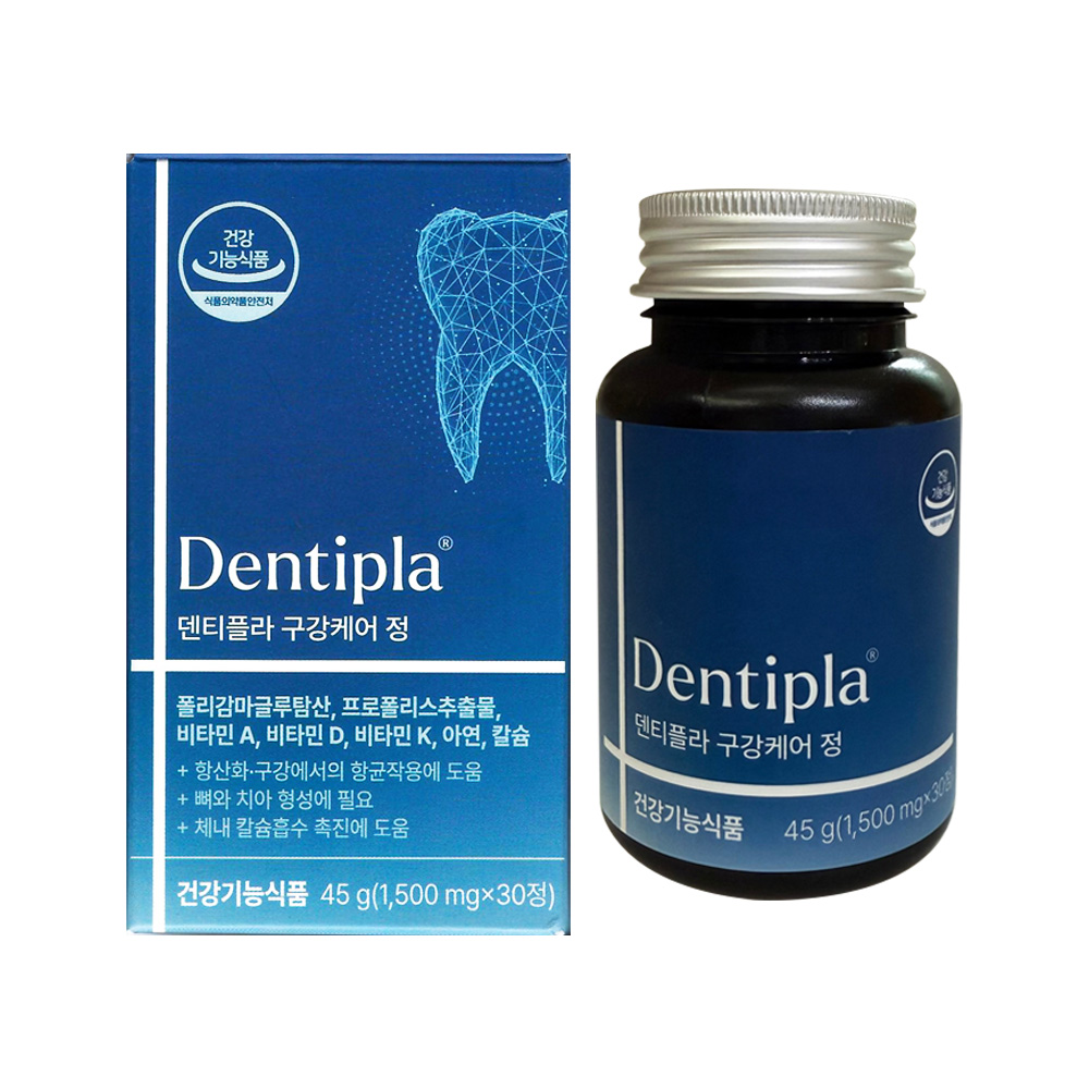 덴티플라 구강케어 정 1500mg x 30정, 1개