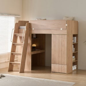 삼익가구 빅 네스트 벙커 이층 침대+옷장+책상 세트(매트제외-슈퍼싱글)