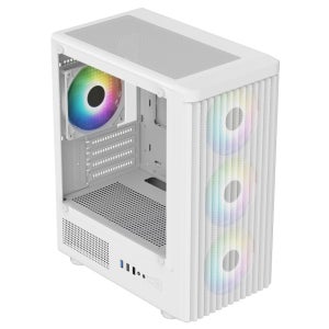 투민시스템 TM200 AIR1 RGB 강화유리 화이트 미들타워