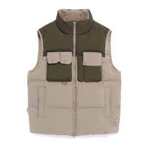 내셔널지오그래픽 [무료교환&반품] N254UDV110 NRN 유틸리티 구스다운 베스트 OAK BEIGE