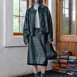 [보카바카] Punching Leather Skirt VC2499SK904M