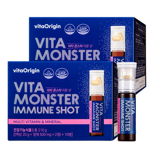 비타오리진 비타 몬스터 이뮨 샷 10입, 2개