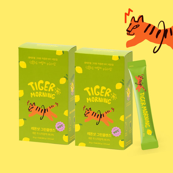타이거모닝 레몬샷 그린<b>클렌즈</b> 2박스(20gx30포)