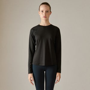 [베이직하우스] 여성 쿨 브리즈 에어드라이 라글란 긴팔티_단품 LZTS3210