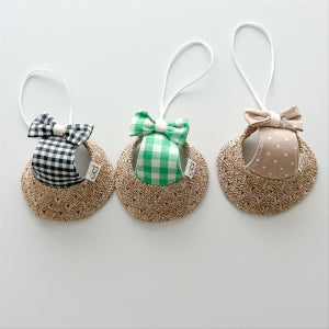 개달당 썸머 밀짚모자 썬햇 버킷햇 3colors, 개달당