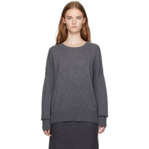 LISA YANG 그레이 밀라 스웨터 201726 TP842742086