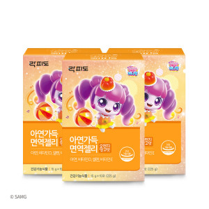 락피도 락피도 캐치티니핑 <b>시즌</b>4 말랑핑 <b>아연</b>가득 면역젤리 3box - 프리미엄 <b>아연</b>/ 4중기능성케어