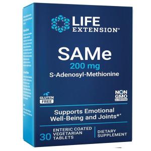 라이프익스텐션 SAMe S-<b>아데노실 메티오닌</b> 200 mg 30 타블렛 442380