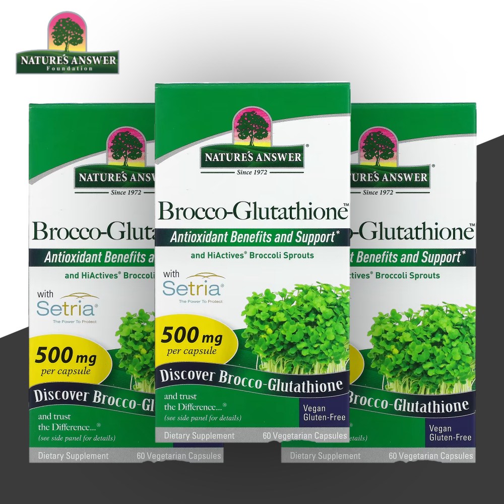 네이처스 네이처스 앤서 브로코 <b>글루타치온</b> <b>Brocco</b> <b>500mg</b> 60캡슐 3개