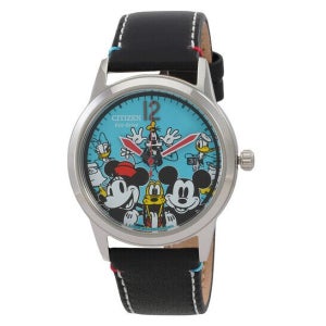 시티즌 센세이셔널 식스 디즈니 에코 드라이브 블루 다이얼 유니섹스 시계 남여공용 Sensational Six Disney Eco Drive Blue Dial Unisex Watch