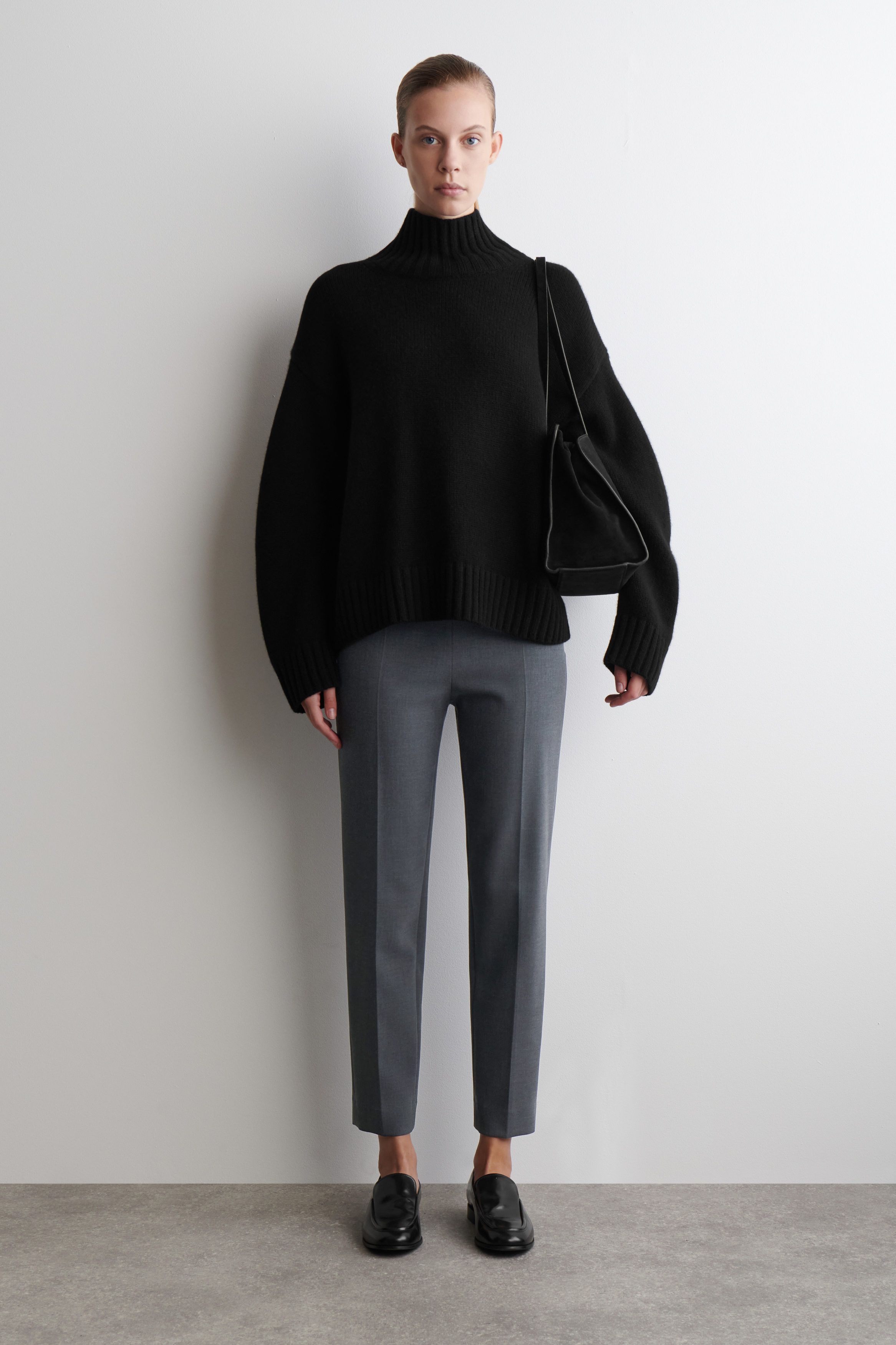 코스 슬림 핏 크롭 바지 1296127001 CROPPED SLIM LEG TROUSERS 147736744